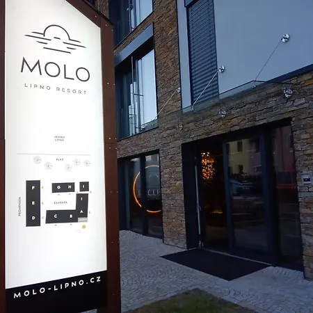 Apartament Molo Lipno Rezidence Lipno nad Vltavou Zewnętrze zdjęcie